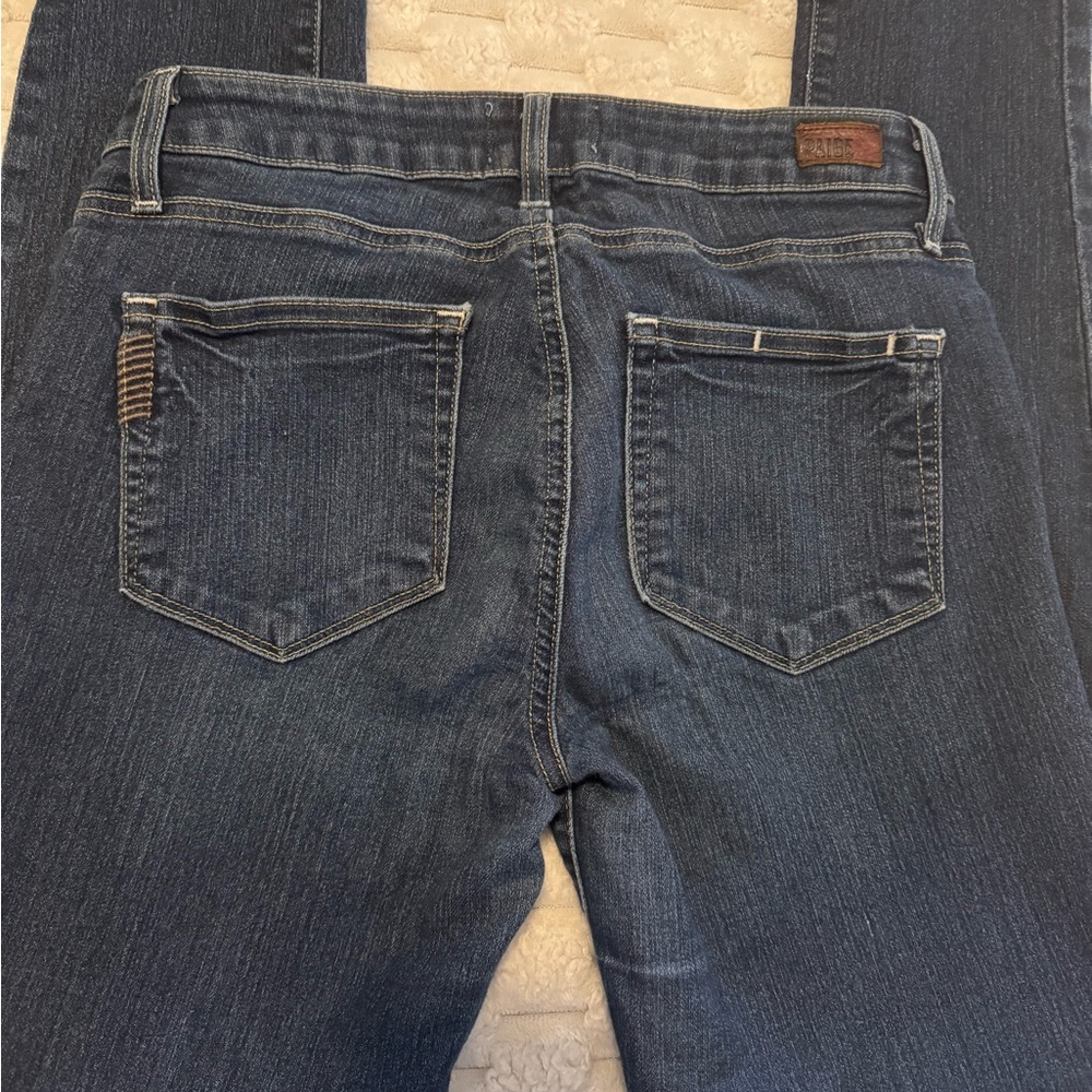 PAIGE Dark Blue Skinny Jeans - Picture 5 of 5